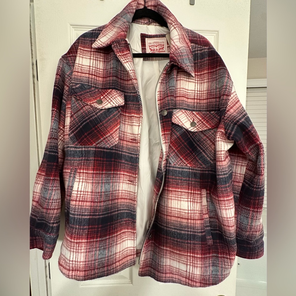 Levi's Plaid Jacket